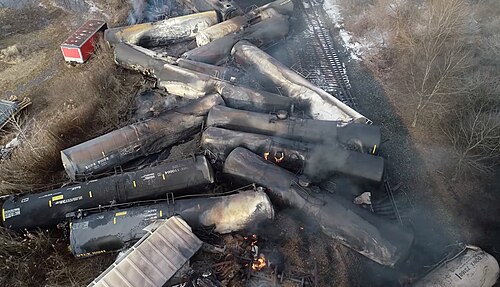 East Palestine train derailment